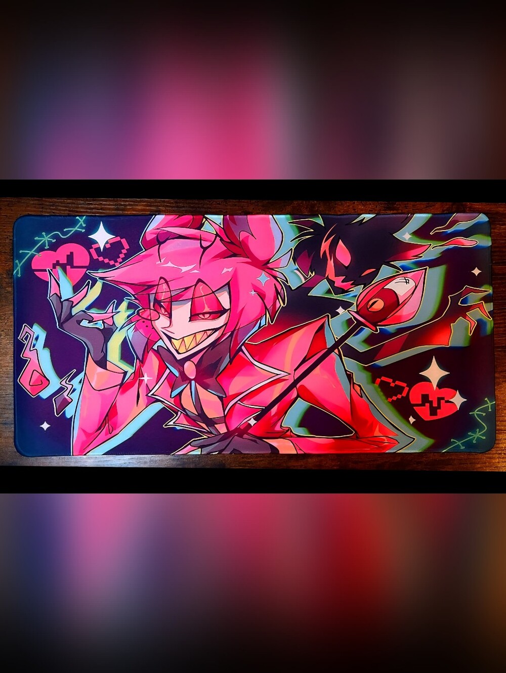 Alastor Playmat - Hazbin Hotel